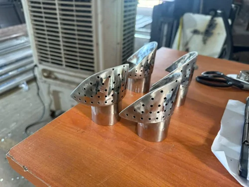 Đầu hấp mũi giày inox