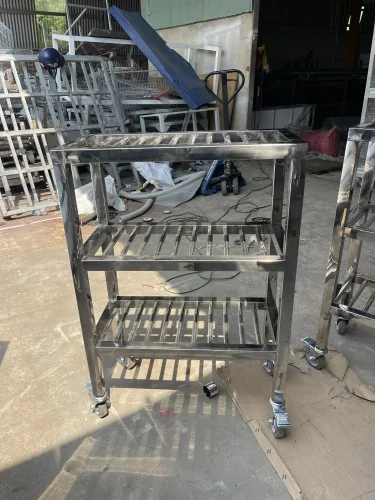 Xe Kiểm Giày inox